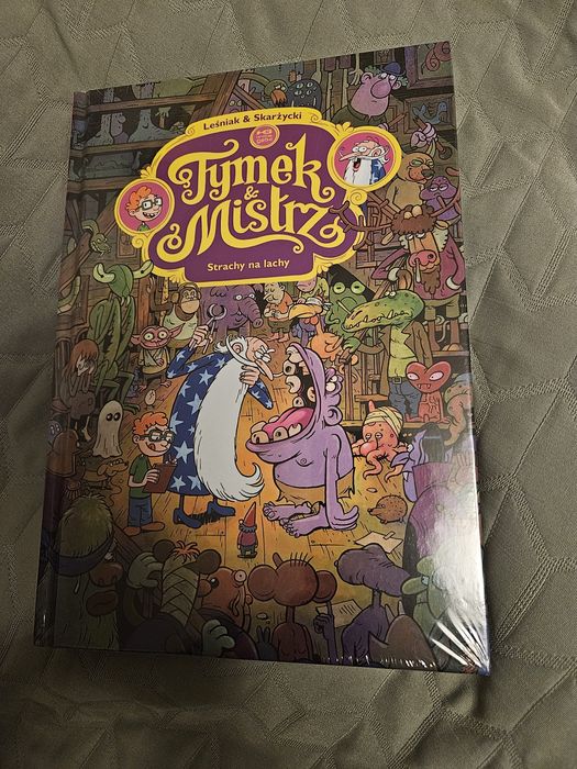 'Tymek i mistrz. Strachy na lachy' Tom 3. Leśniak Tomasz, Skarżycki Ra