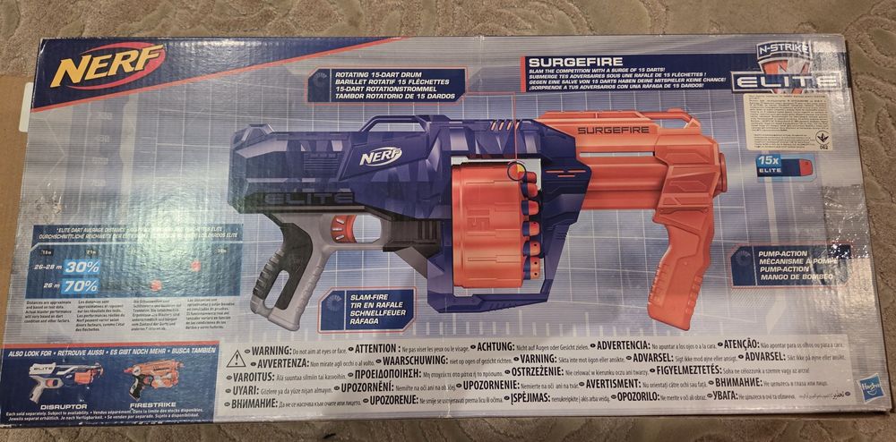 Автомат NERF Surgefire зі стрілами