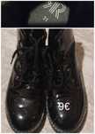 Botas com purpurinas