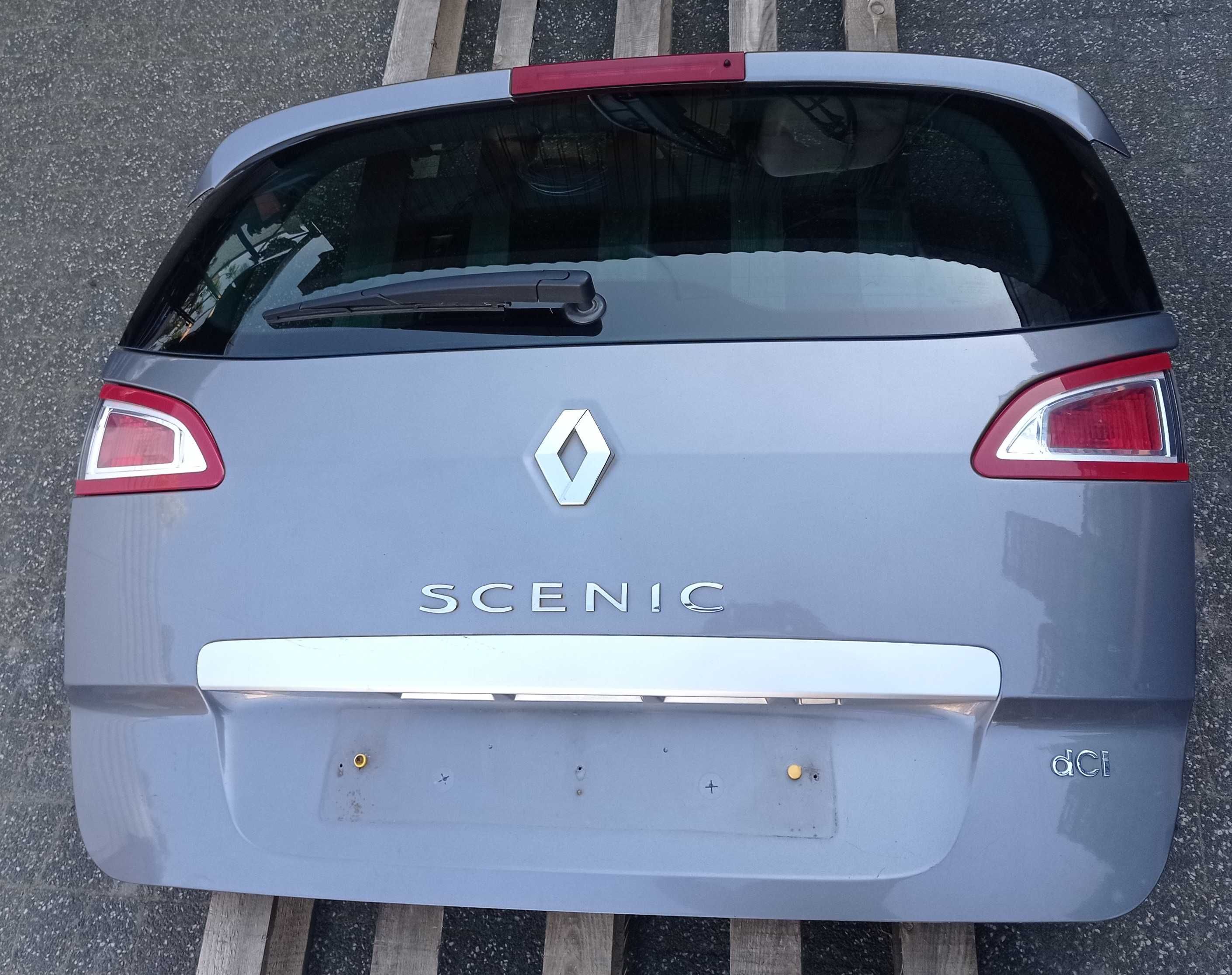 Renault Scenic III 09-13 Klapa tylna TEKNG oryginał w kolor