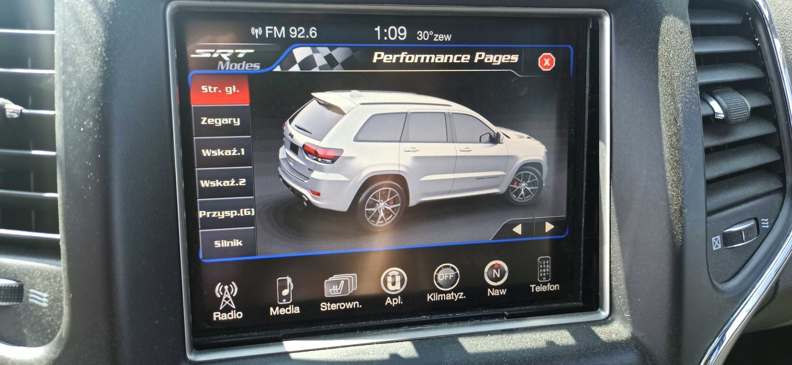 Jeep Dodge Chrysler Konwersja z Usa na Eu, lampy, kodowanie, pl język,