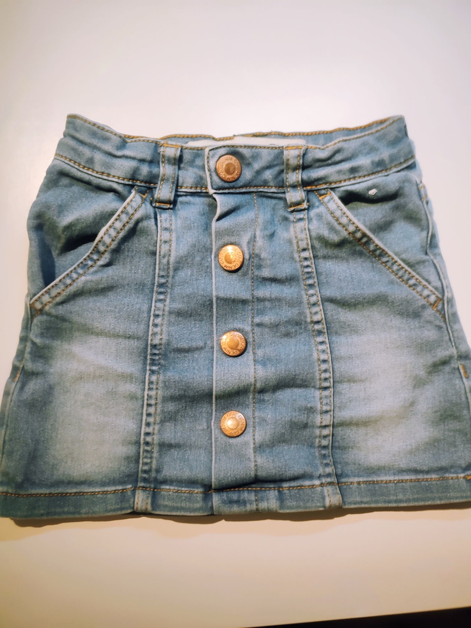 Spódniczka jeansowa 104cm Denim