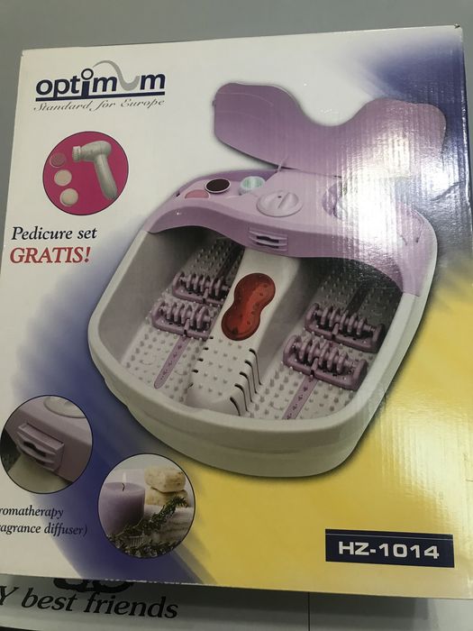 Najleszy masażer Spa Optimum + set do pedicure’u