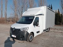 Wynajem bus plandeka 10ep TWINCAB Master miedzynarodówka spanie z tylu