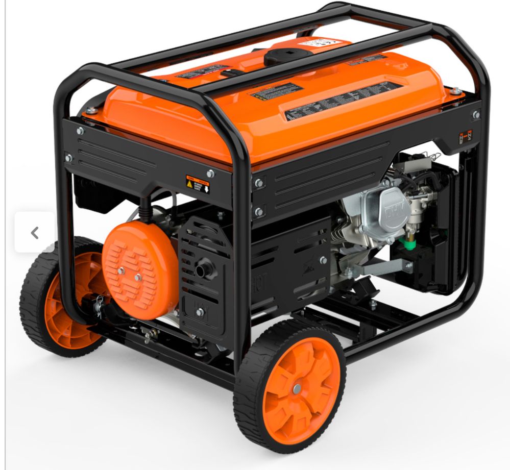 Gerador 6500w novo, apenas ligado 1x - Genergy MG7000E RC