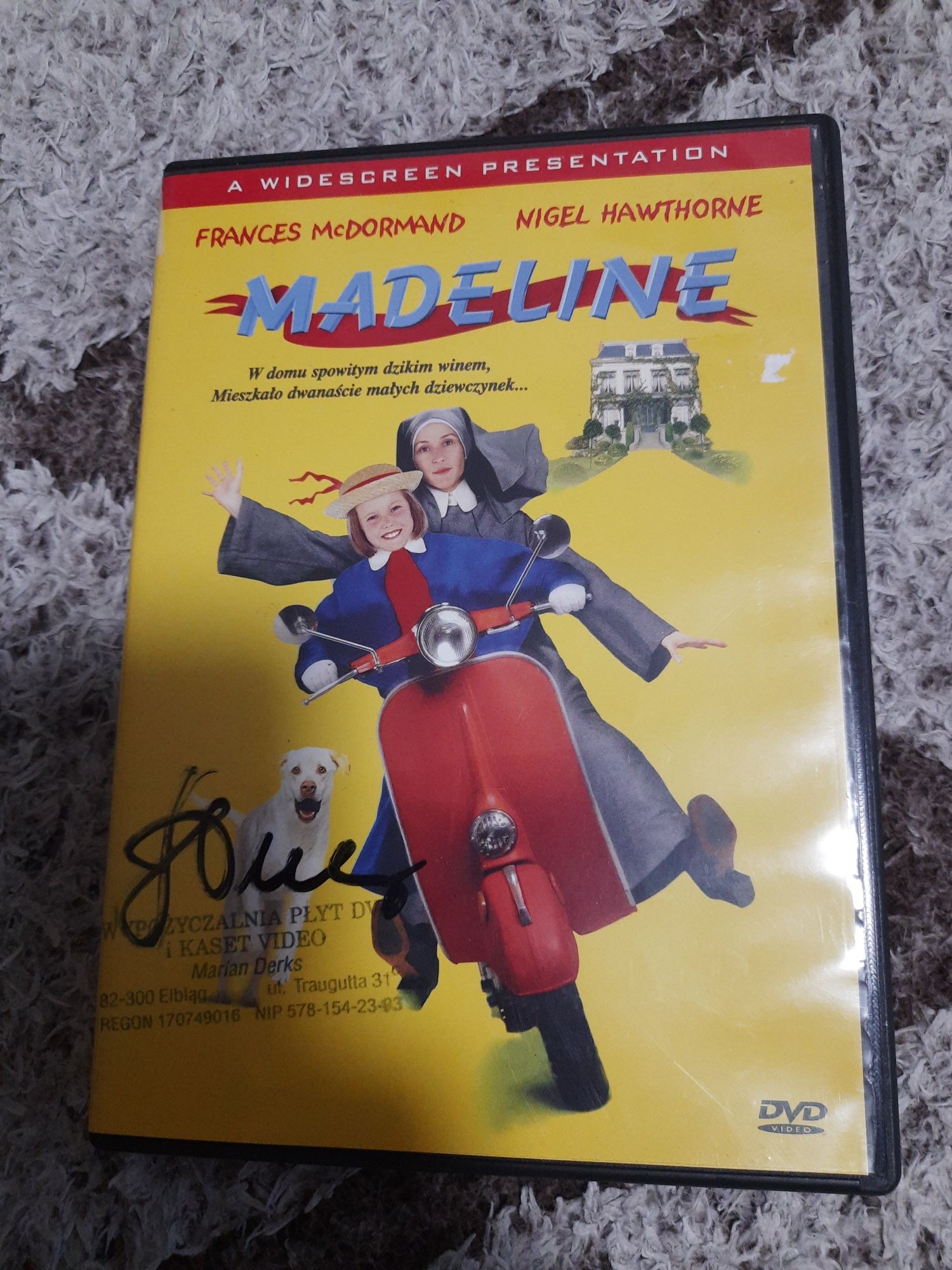 Madeline film DVD