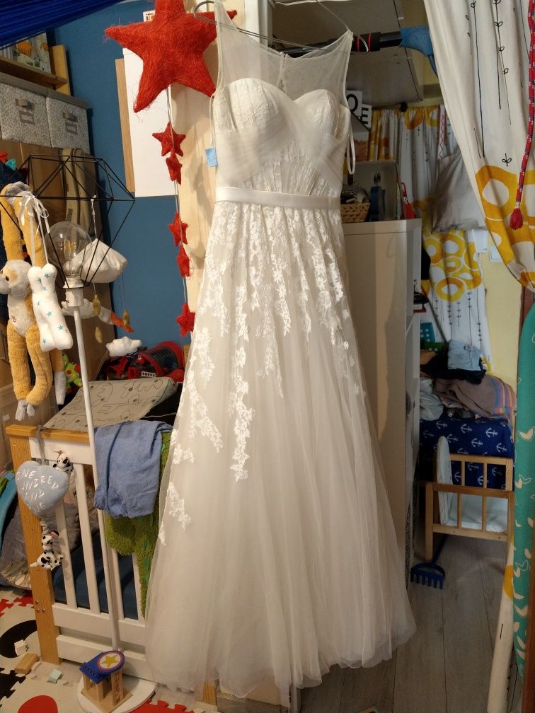 Amy LOVE BRIDAL: Suknia ślubna White code r. 34 xs/s