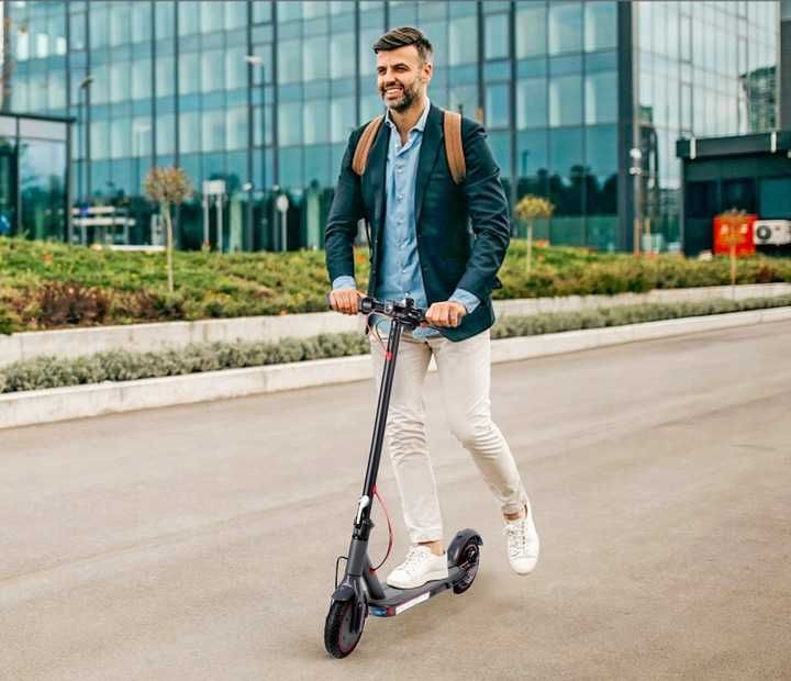 Hulajnoga Elektryczna SIGMA LED 20 KM/H 6AH DLA Dzieci I Dorosłych