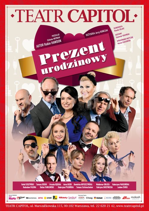 4 Bilety 30% taniej - Teatr Capitol Poznan 18/10 godzina 19:00.