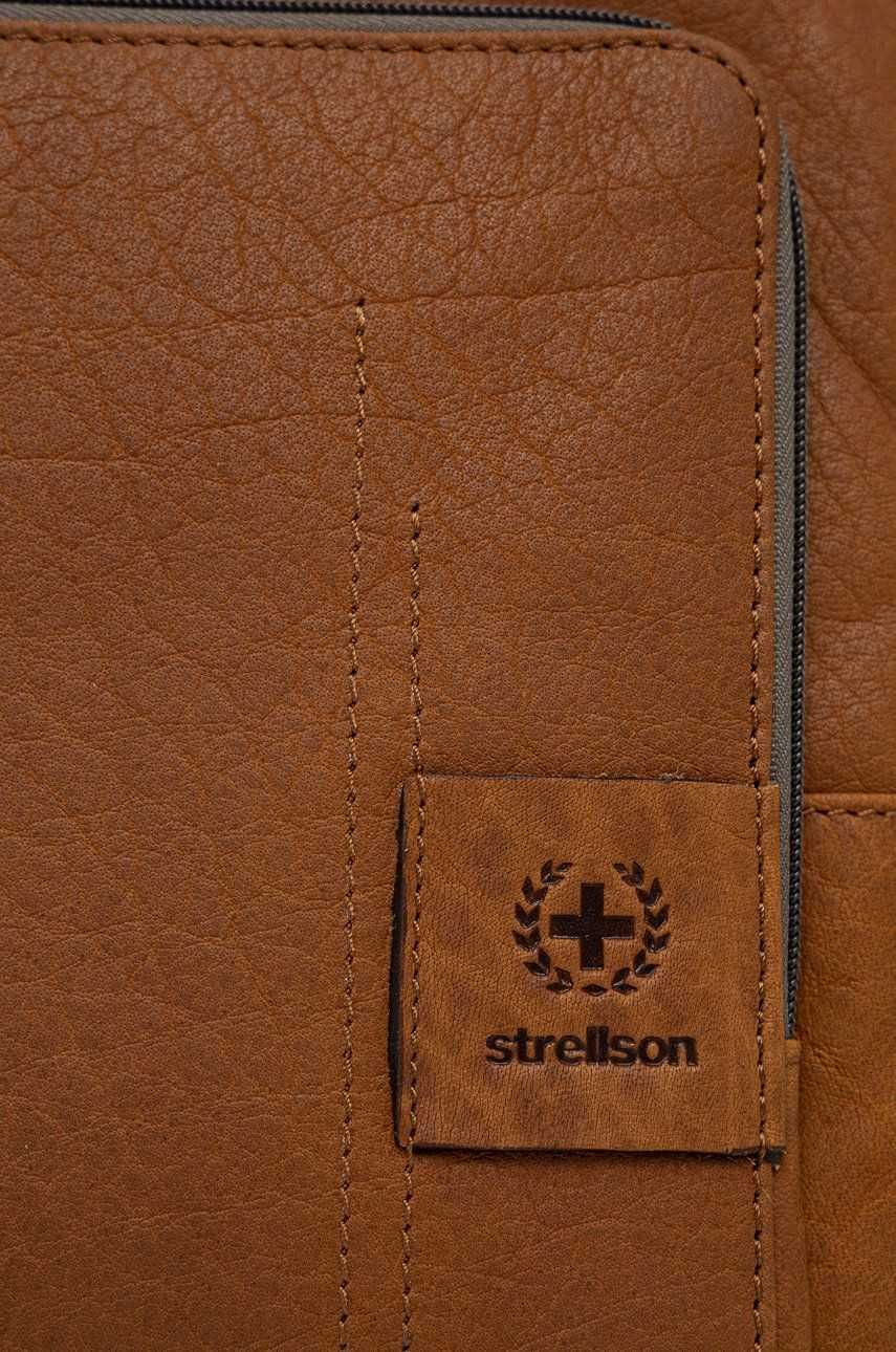 Шкіряна сумка планшет Strellson