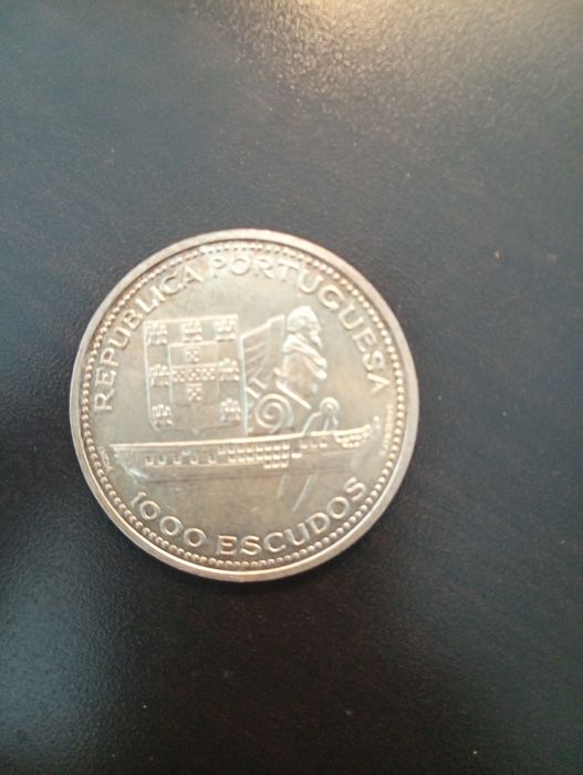 1000 escudos - D Fernando II - Glória	- Portugal - 1996 - KM:696 Prata