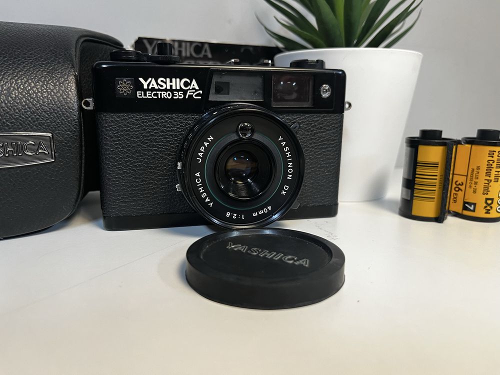 Yashica Electro 35 FC - 40mm f2.8 - aparat analogowy z kolekcji