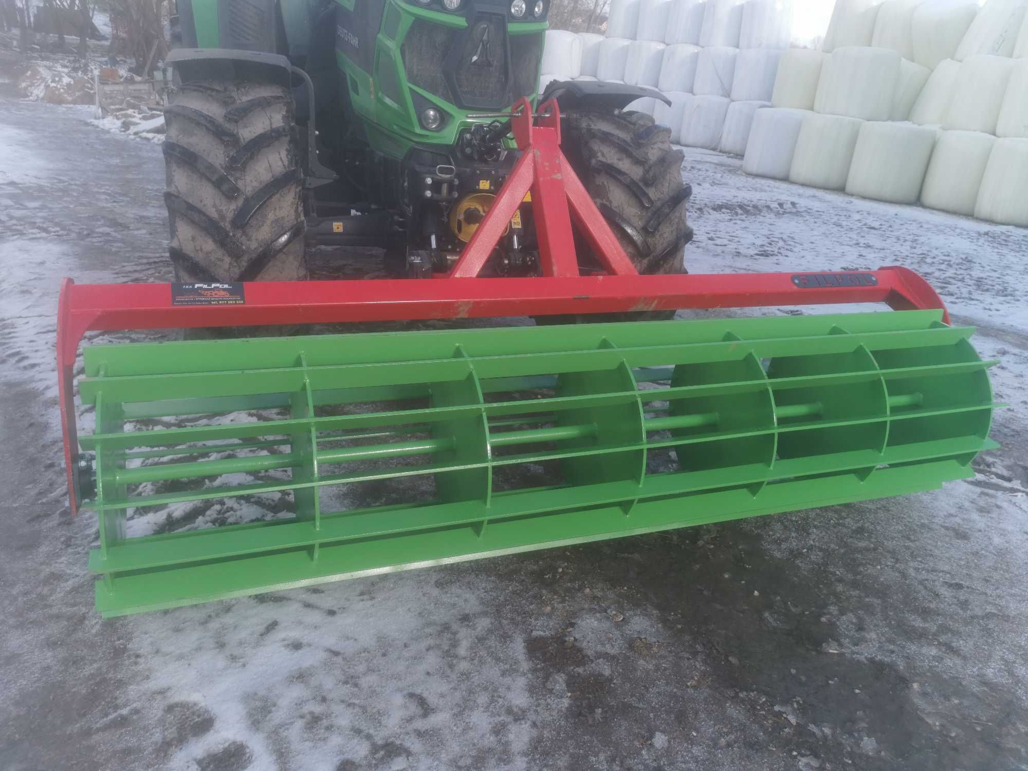 Ciężki wał do poplonu fi 70 uprawowy