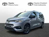 Toyota Proace City Verso 1.2 benzyna automat, 130KM, FAMILY long COMFORT 7 os. salon PL, FV23%