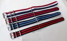 Pasek do zegarka NATO nylonowy 18mm 20mm 22mm nylon strap parciany