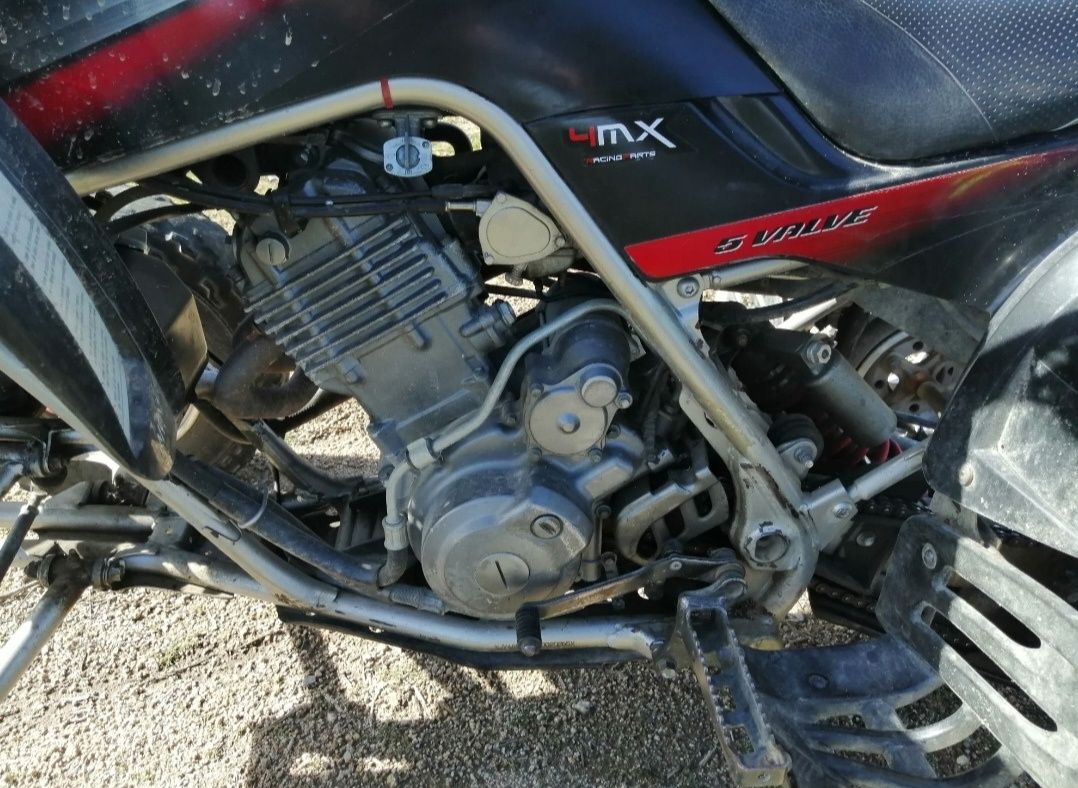 Yamaha raptor 660 sem documentos