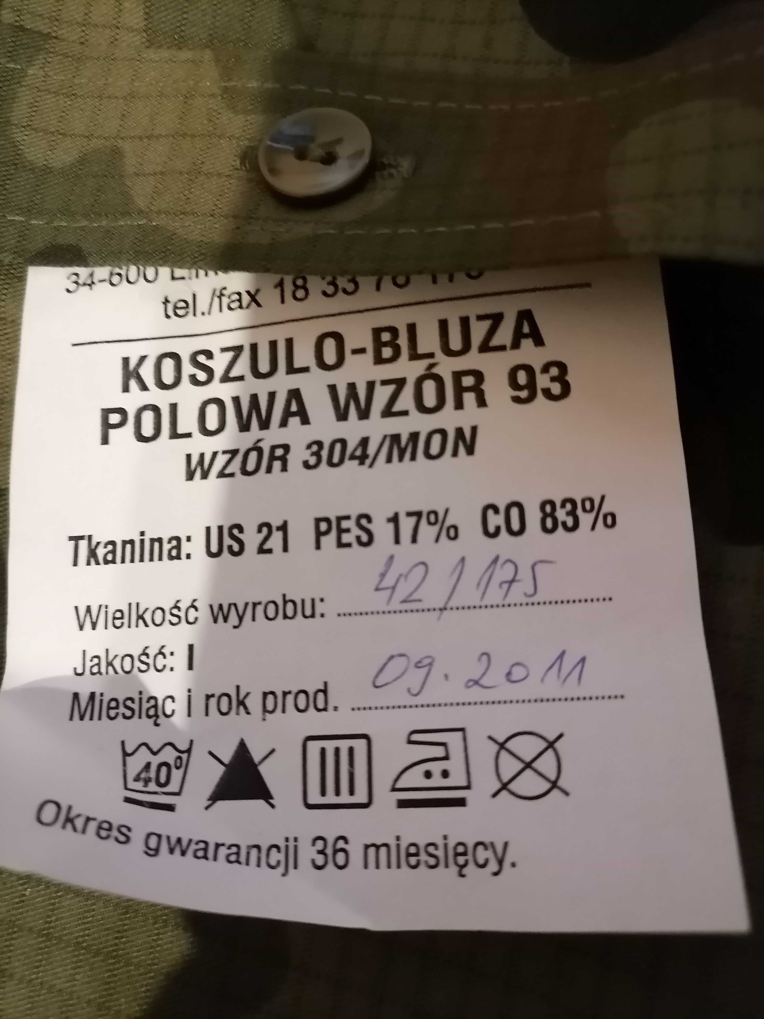 Koszula połowa moro