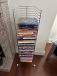 Torre para guardar DVD em inox