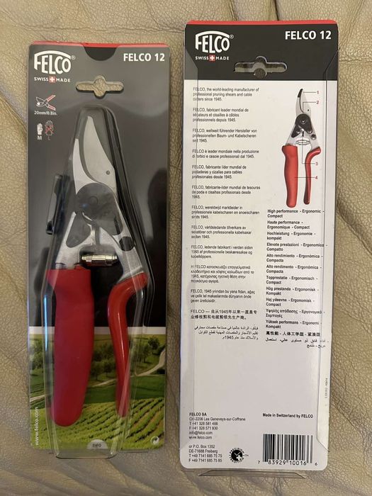 Компактные  секаторы Felco 2,4,6,7,8,9,11,12,14,15,16,100