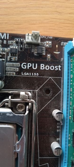 Płyta główna i7 pamięć RAM 8 GB DDR3 radiator chłodzenie