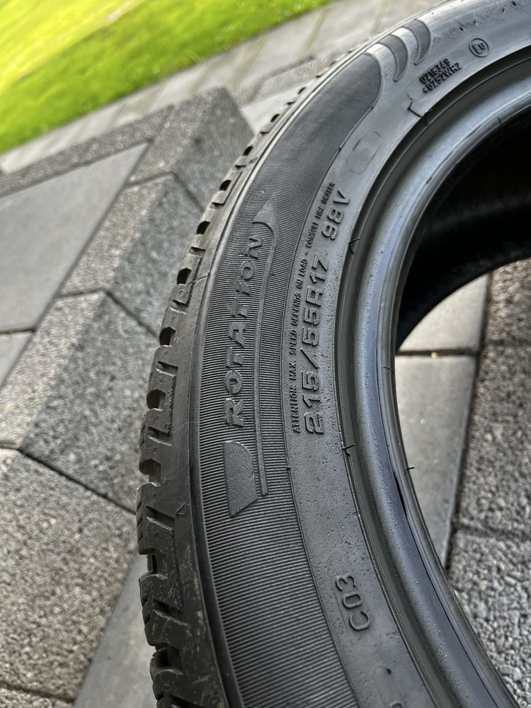Zimowe Fulda 215/55 r17, 2021 r