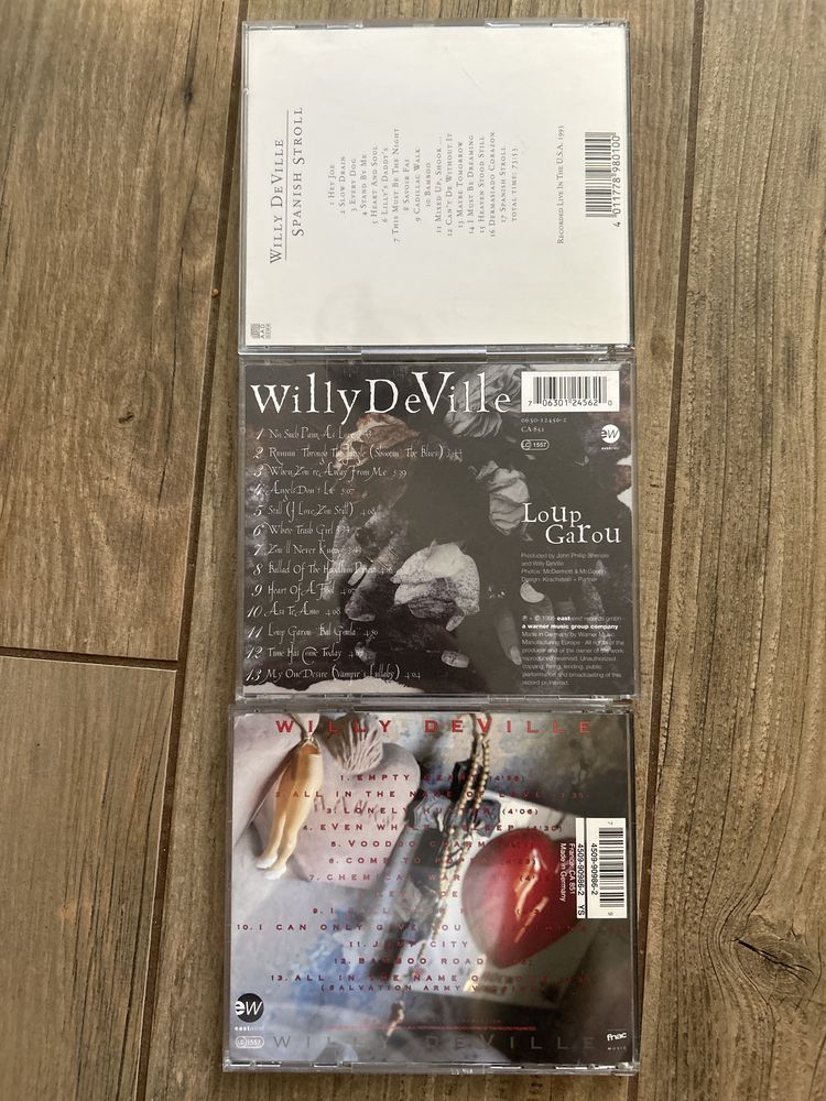 Willy DeVille 3 płyty CD oryginalne stan bdb cena za komplet