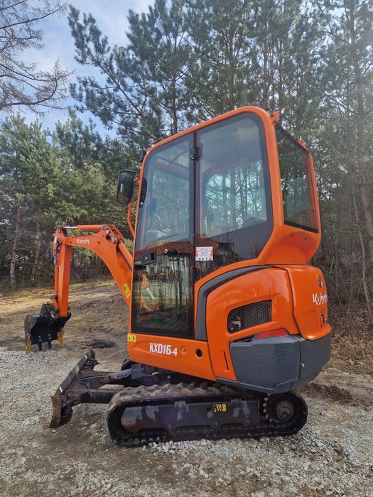 Kubota KX016-4 minikoparka gąsienicowa rok 2015