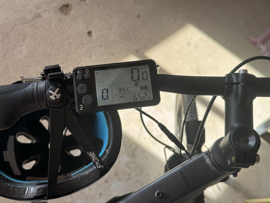 Bicicleta eletrica com 60km.