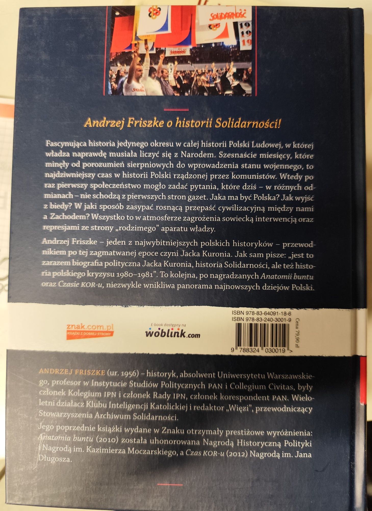 Rewolucja Solidarności. Andrzej Friszke