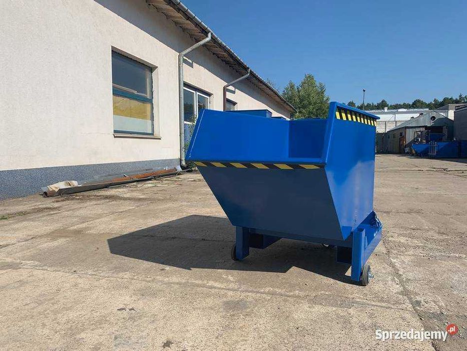 Koleba Samowyładowcza Na Kołach PMMC 400L-Małe Przestrzenie KONTENER