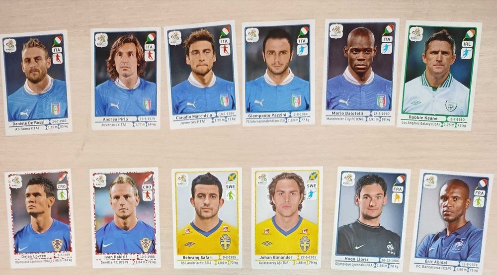 Cromos Euro/Mundial (Ler Descrição)