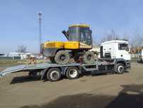 Transport laweta niskopodwozie platforma transport maszyn