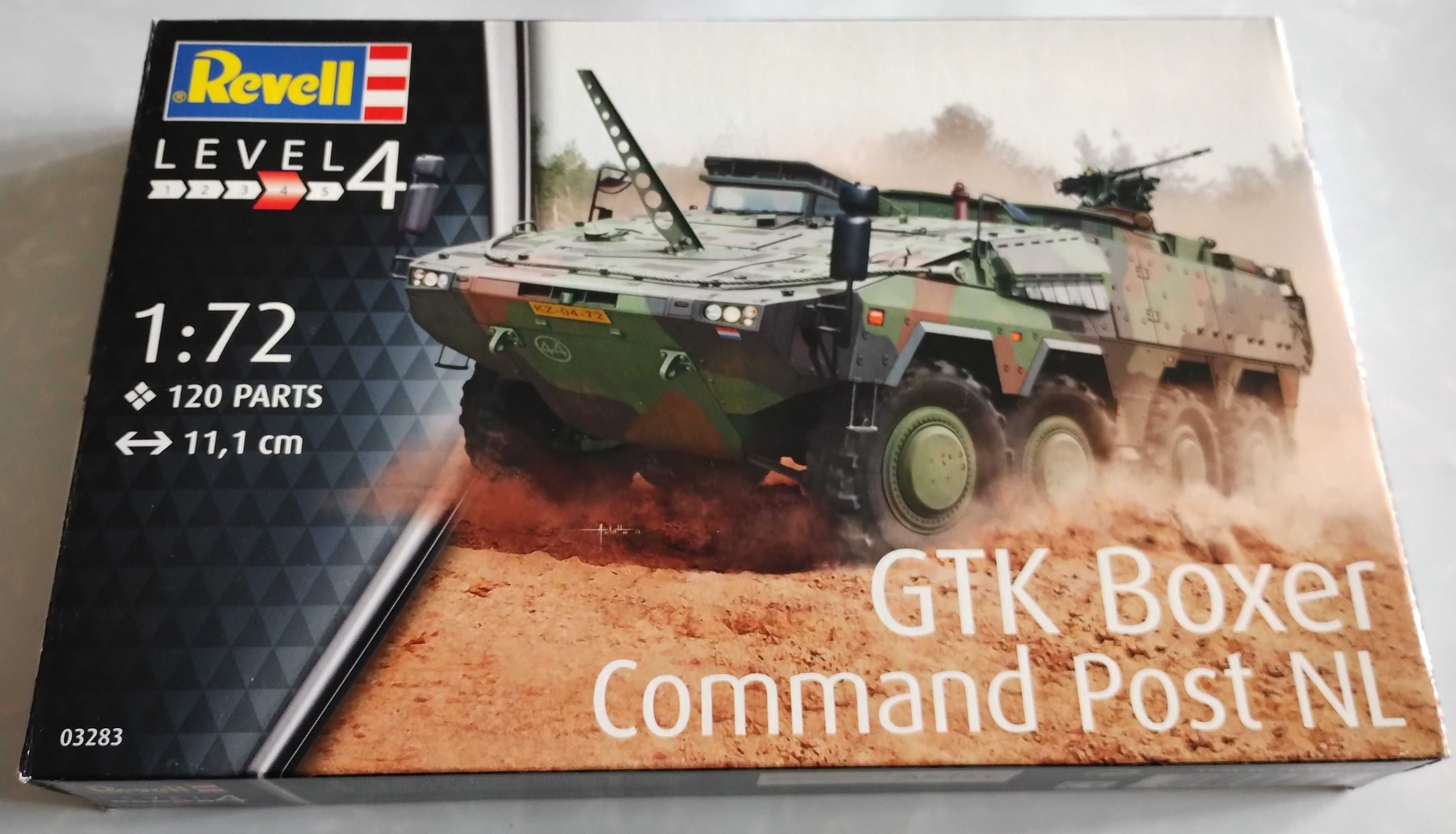 Model do sklejania Revell GTK Boxer Command Post NL 1/72 + blachy