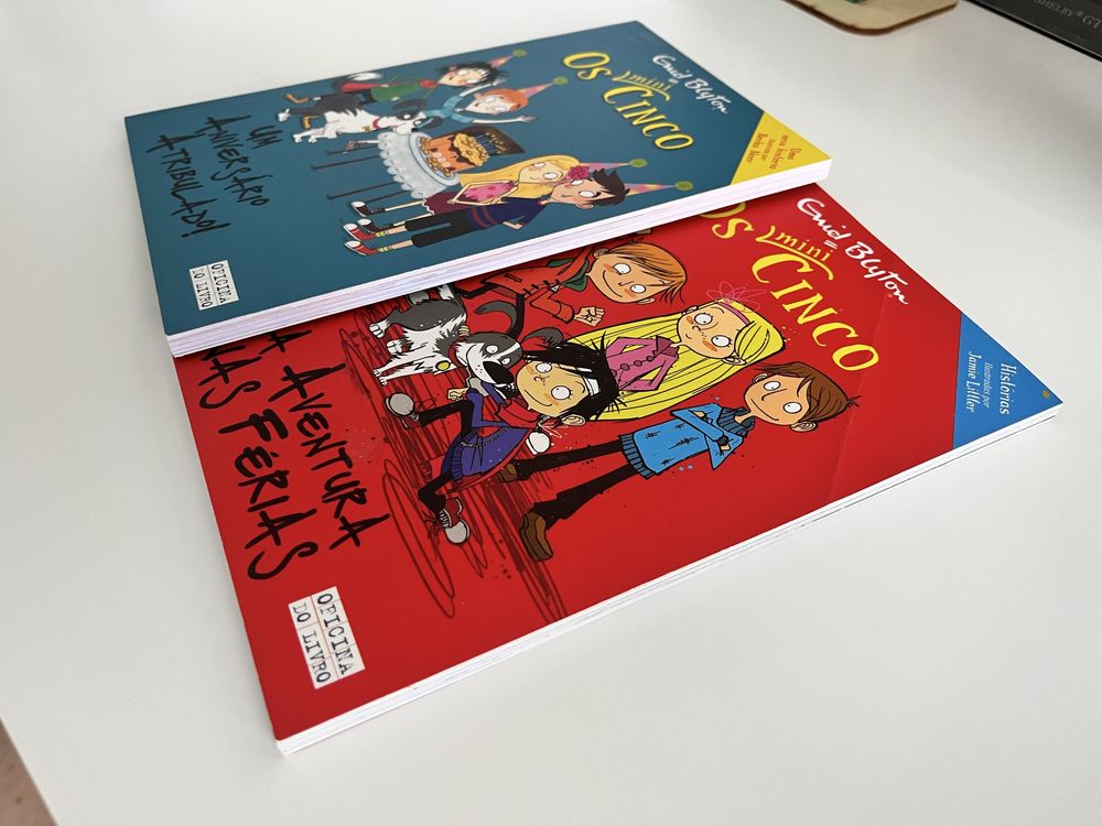 Os mini Cinco - volumes 1 e 9