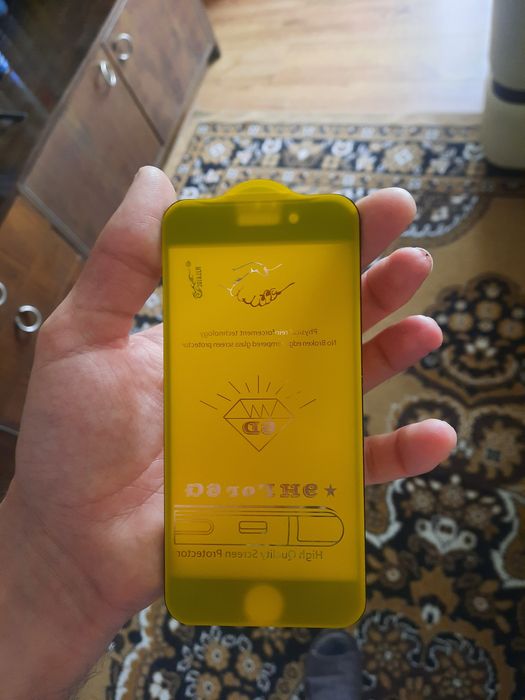Захисне 6D скло до iphon 7/8