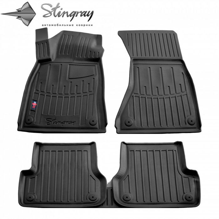 Резинові автомобільні коврики Stingray килимки в авто 3д