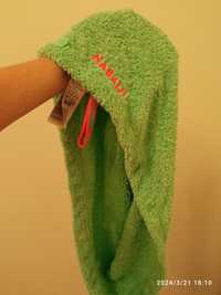 Miętowy ręcznik do suszenia włosów Nabaiji Decathlon