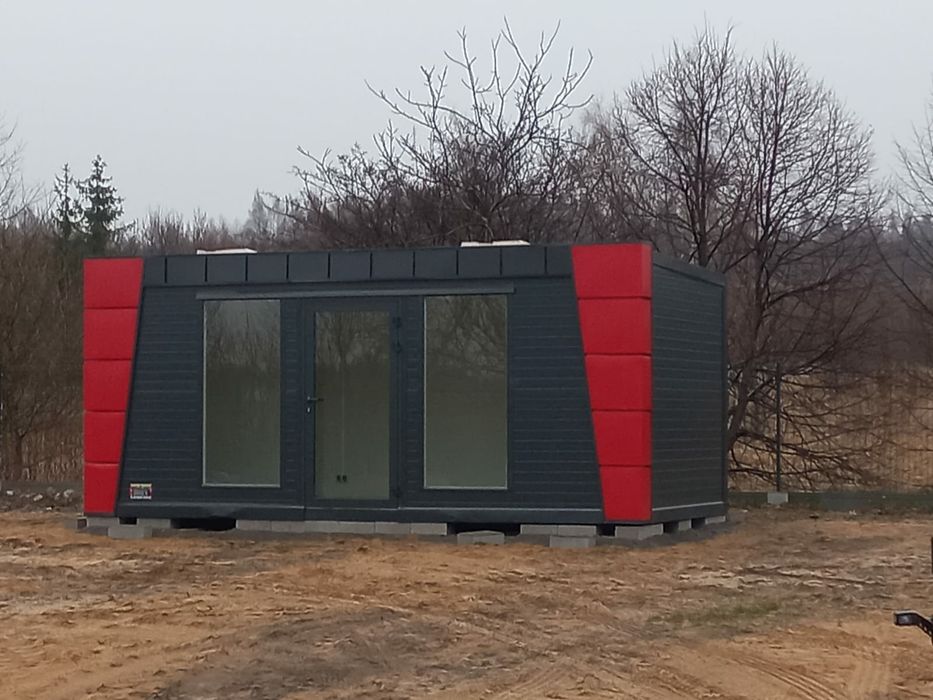 Pawilon na ramie  handlowy usługowy kontener biuro sklep biurowy