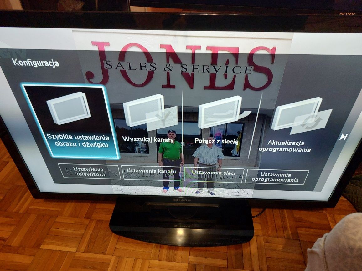 Telewizor LG 42lb5500 i SHARP LC 40LX610 USB HDMI