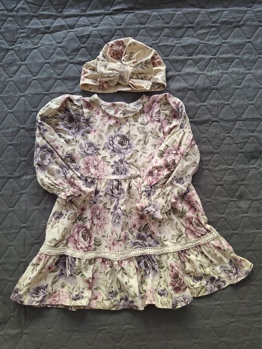 Sukienka Newbie, bawełna 100%, świąteczna, urodzinowa