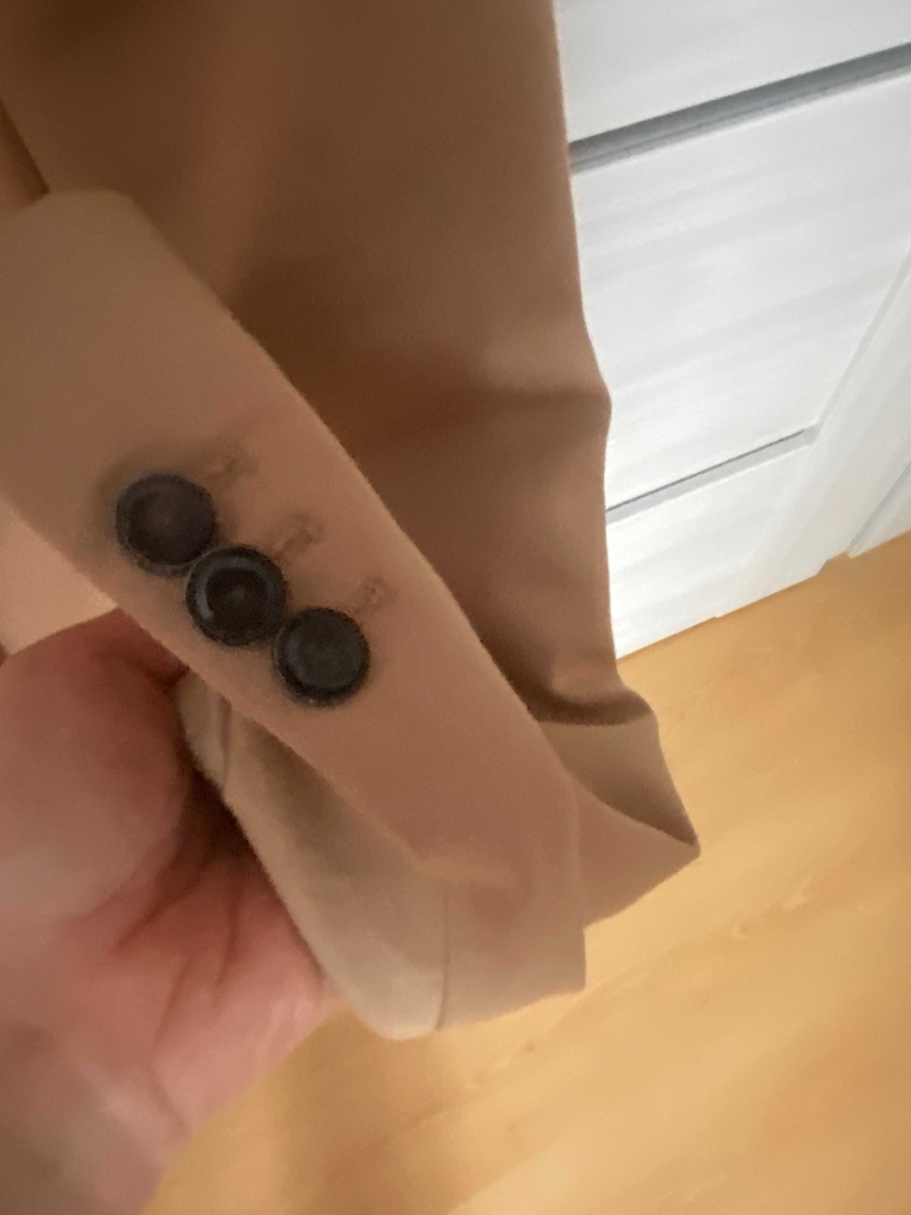żakiet ZARA krótki S 36  jak nowy beż