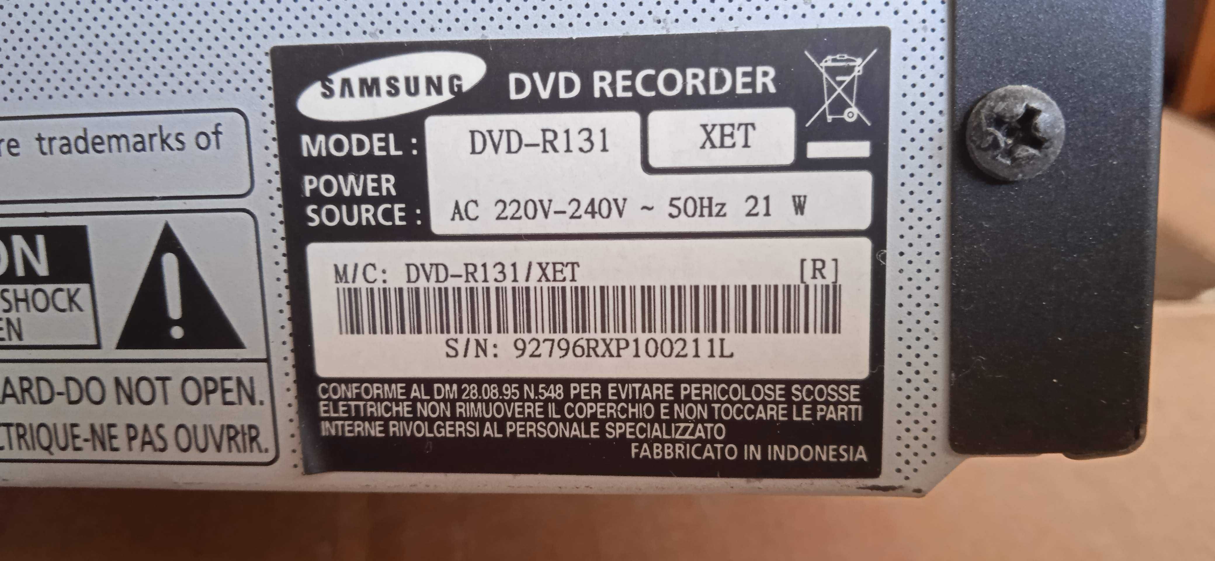 DVD SAMSUNG R-131 пишучий (REC)