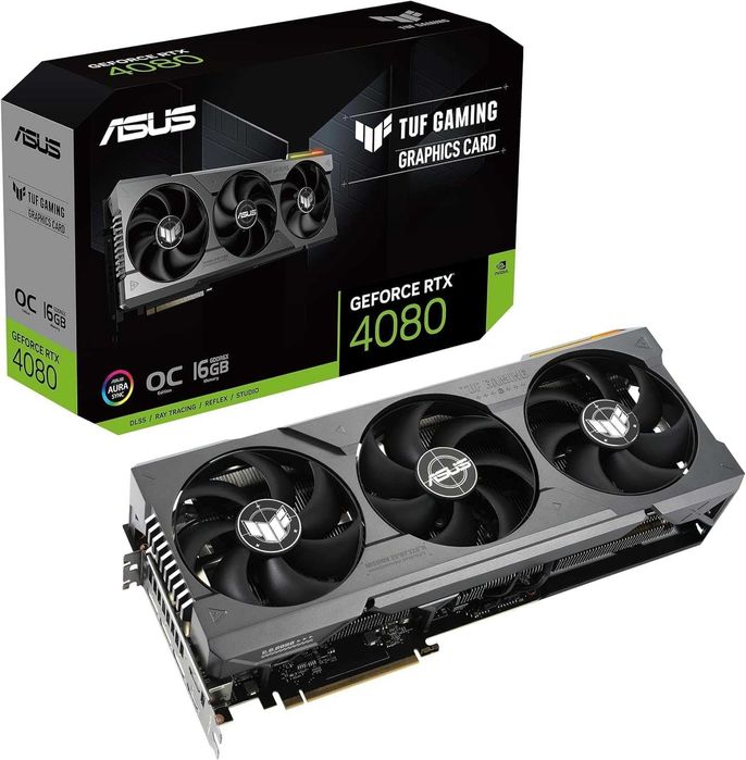 ASUS 90YV0IB0-M0NA00 GeForce RTX 4080 TUF O16G, 16384 MB GDDR6X NOWY