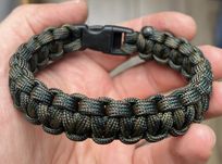 Bransoletka paracord woodland / wz.93