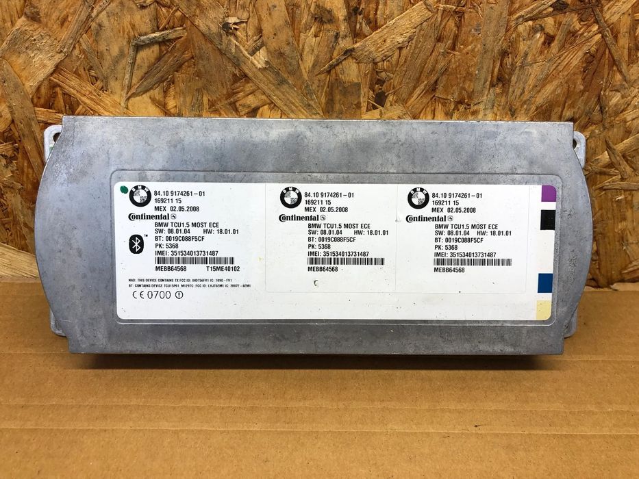 BMW E60 E70 F10 E90 MODUŁ STEROWNIK BLUETOOTH 9174261