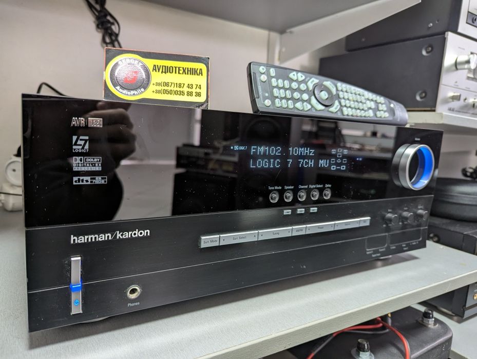 6.1 AV-ресивер Harman Kardon AVR 135. Пульт! Вага 11 кг.