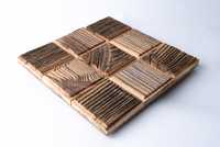 PROMOCJA Panele ścienne drewniane MOZAIKA 2 stare drewno 3D 1szt.