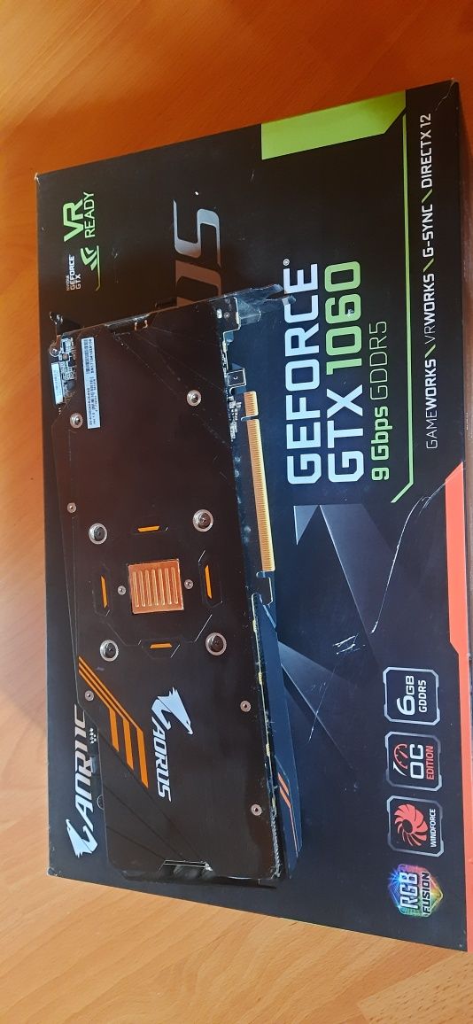 Відеокарта Nvidia GEFORCE GTX 1060 6 gb