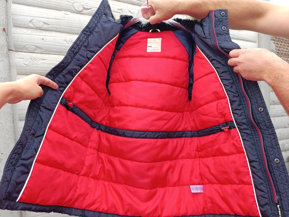 Куртка, парка зимова фірми Next на 12 років та зріст 152см.