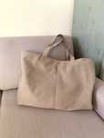 Me&BAGS torebka shopper shopperka Big Bestie, ciemny beż